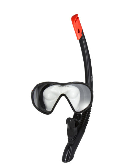 Rucanor Egmond III Schnorchel Set Senior Black