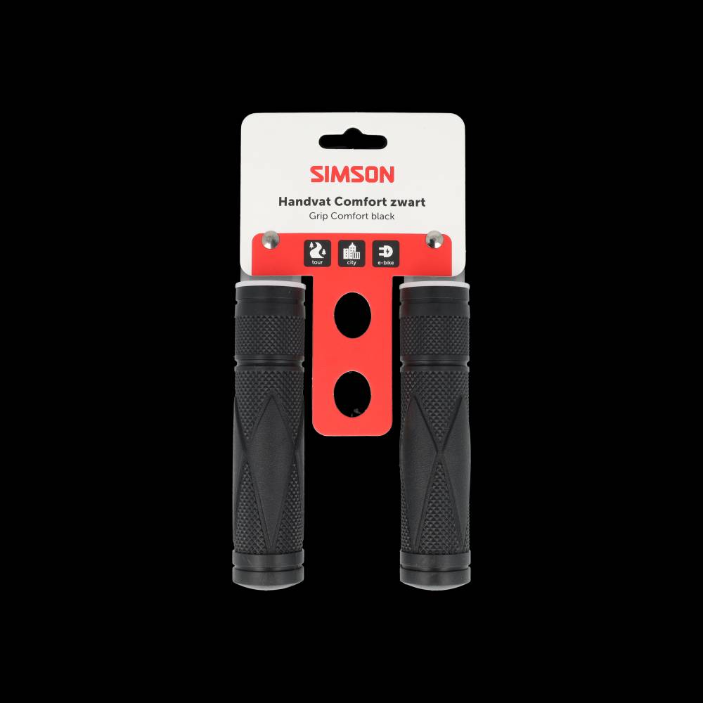 Simson handvatten comfort zwart