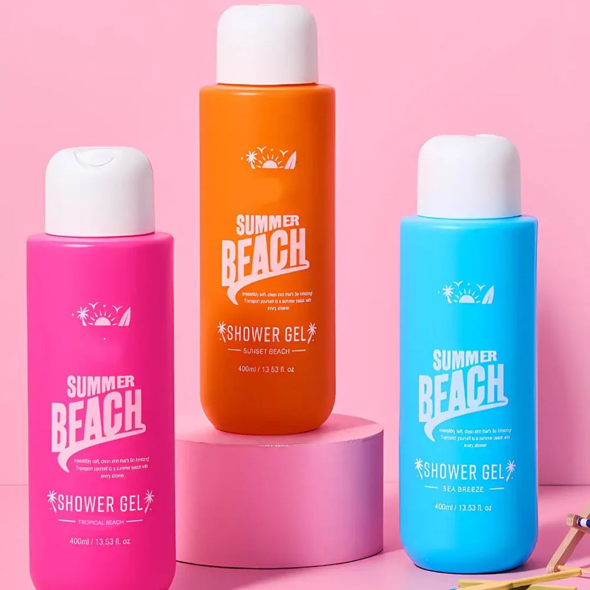 Sommer-Strand-Duschgel Meeresbrise 400 ml