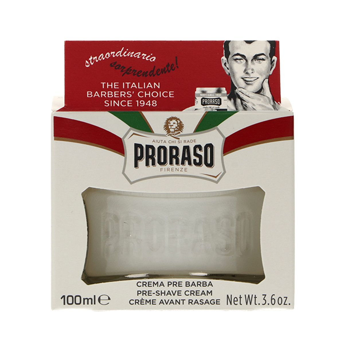 Proraso Pre Ash Balm Creme empfindliche Haut 100 ml