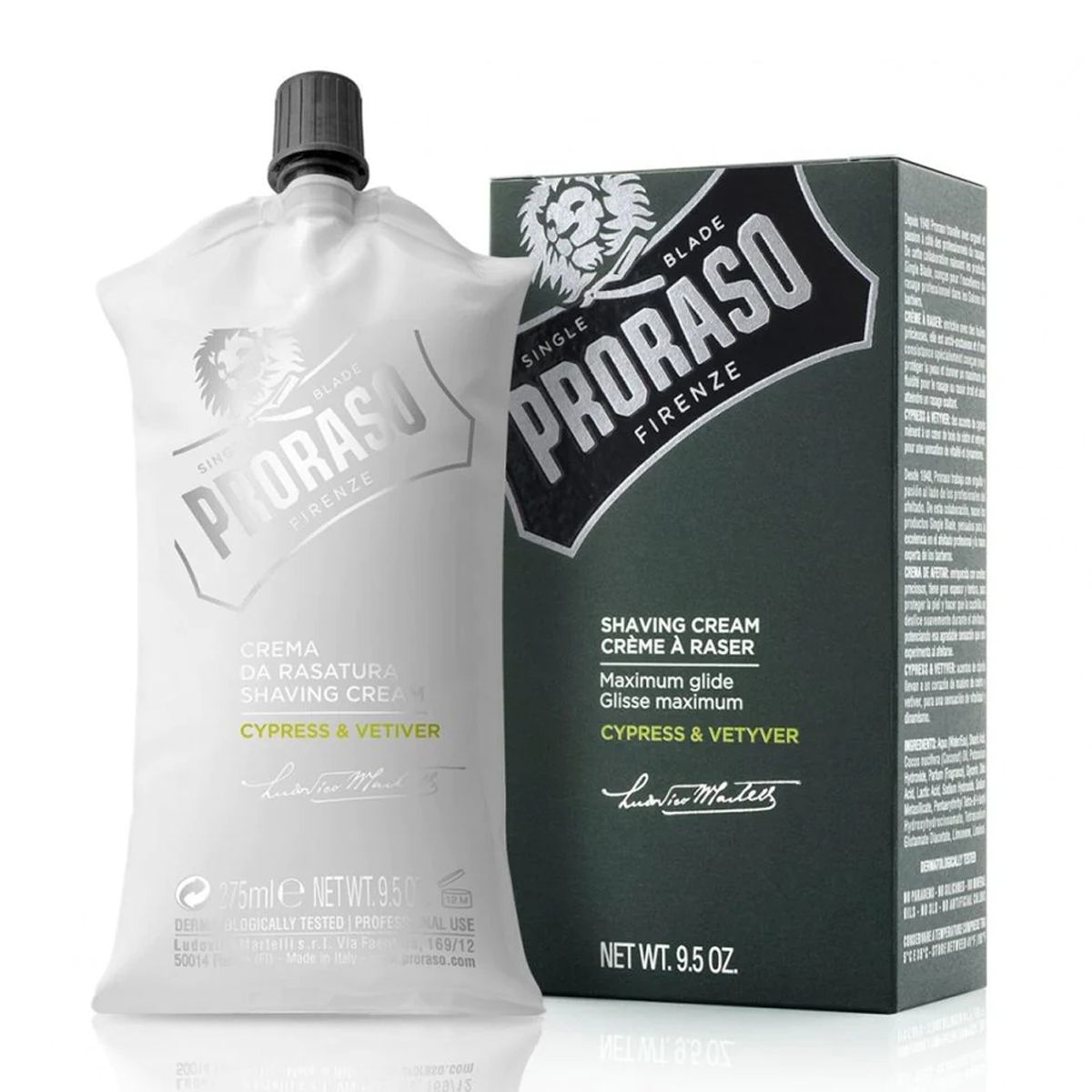 Proraso Rasiercreme Zypressen-Vetyver 275ml