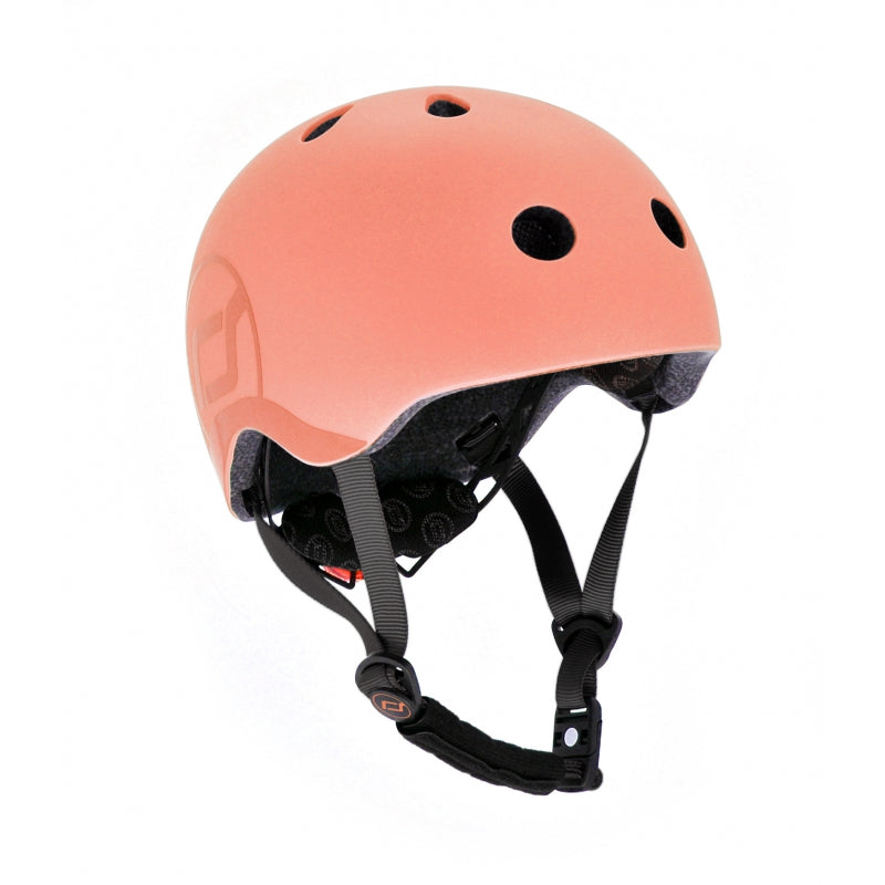 Scoot Ride Ride Scoot und Helms Pfirsich