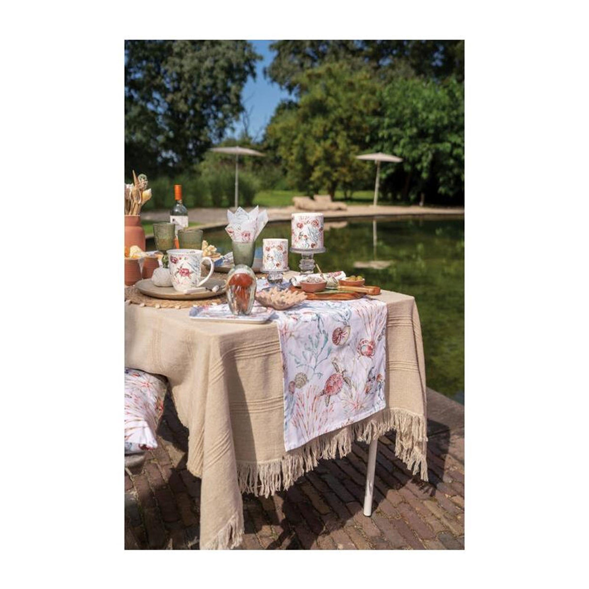 Ambiente Serviette 33 Meerestiere FSC Mix