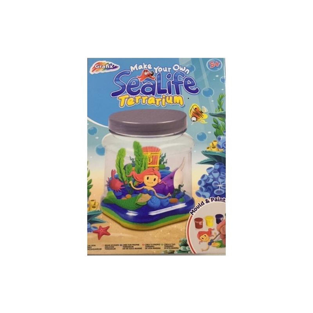 Bongers Toy Grafix baut Ihr eigenes Sealife-Terrarium mit Meerjungfrau