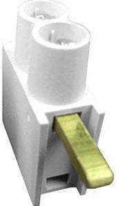 Enzo sep voedingsklem dth dubbel 2x10mm hoog wit sep - 4000420