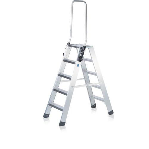 Zarges Trittleiter Seventec B 2x10tr mit Konsole