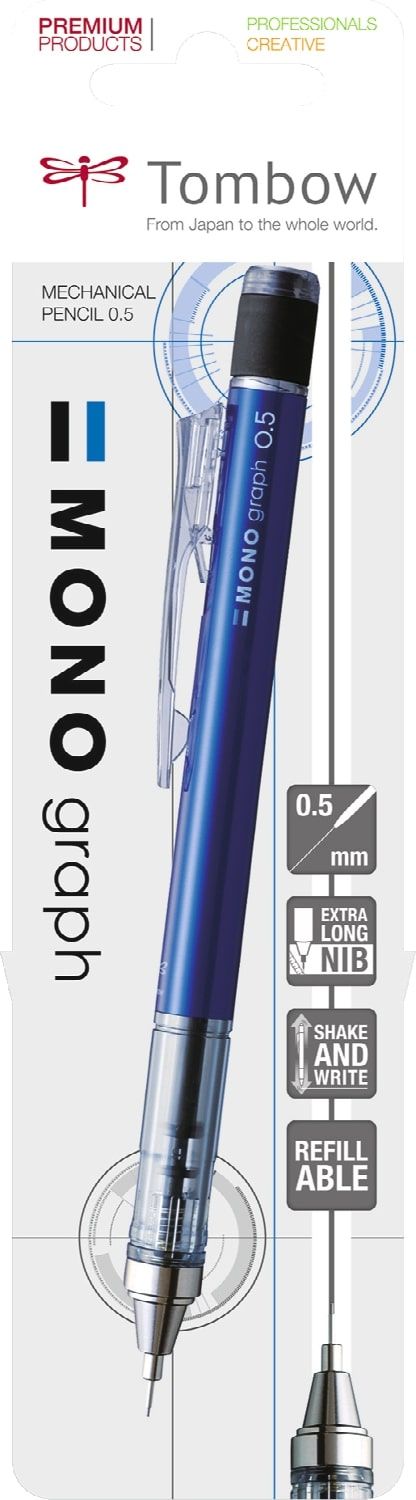 Tombow • Monograph Druckbleistift blau