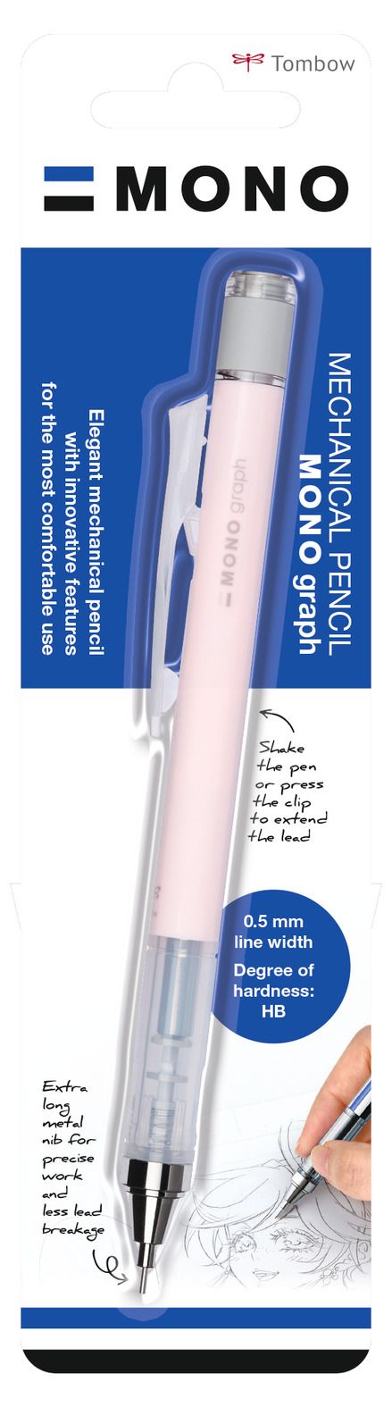 Tombow • Monograph Druckbleistift korallenrosa