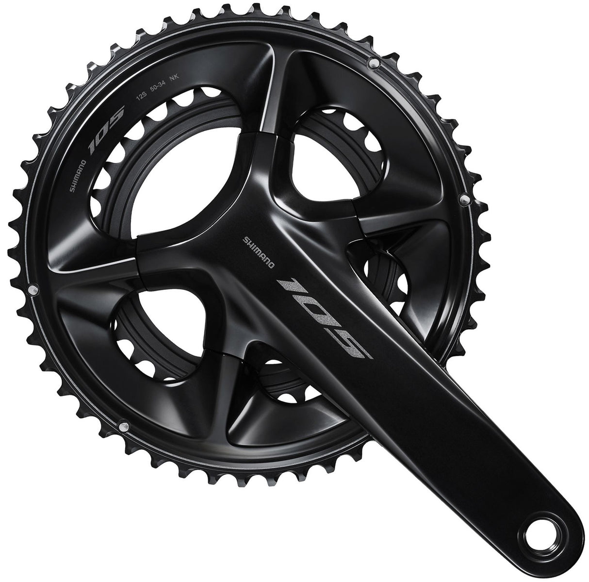 Shimano Kurbelgarnitur 105 fc-r7100 Kurbelgarnitur-Unterlegscheibe.105 fc-r7100 34 50 165 mm