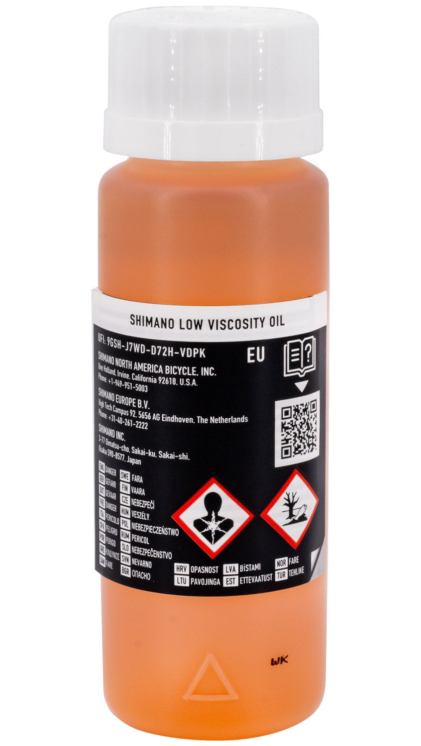 Shimano Bremsflüssigkeit Mineralöl niedrig 500 ml Scheibe niedrige Viskosität
