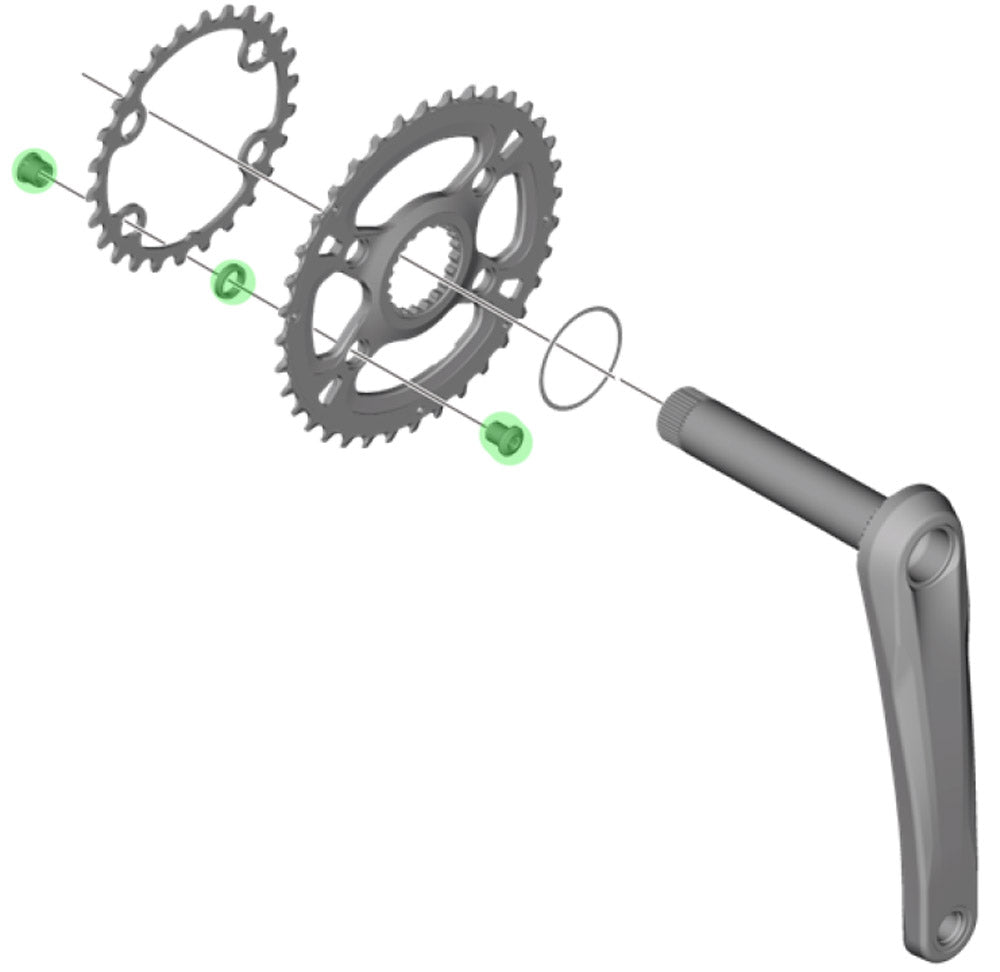Shimano-Kette Top Bolts SLX FC-M7100