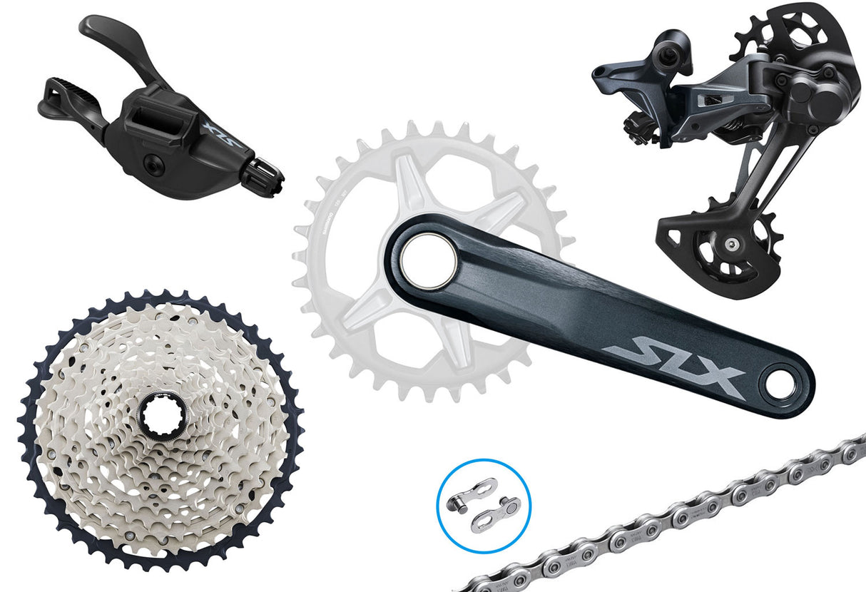 Shimano SLX M7100 1x12-fach Gruppe | 170mm | 10-45 | i-spec ev