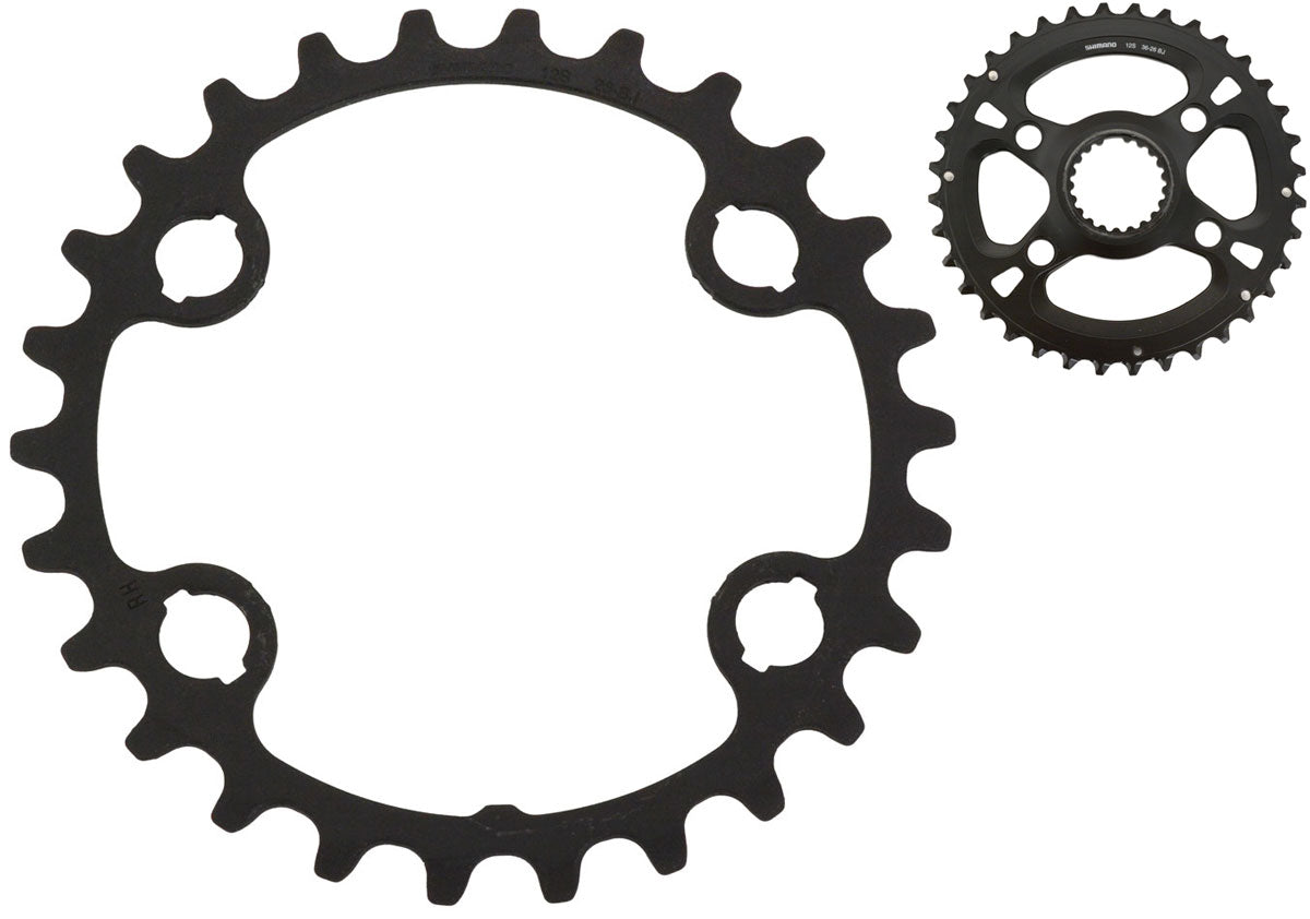 Shimano XT SLX FC-M8100 M7100 2x12-fach Kettenblatt