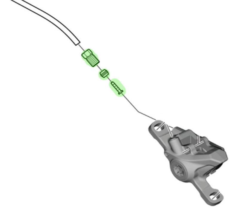 Shimano Rohrverbindungssatz für sm-bh90-ss