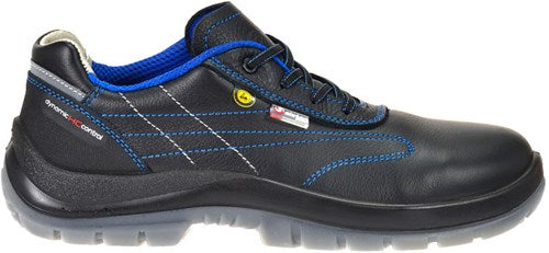 Sixton peak 82296-05m (medium) brescia laag s3 | zwart blauw | maat 38 - 00.091.145.38