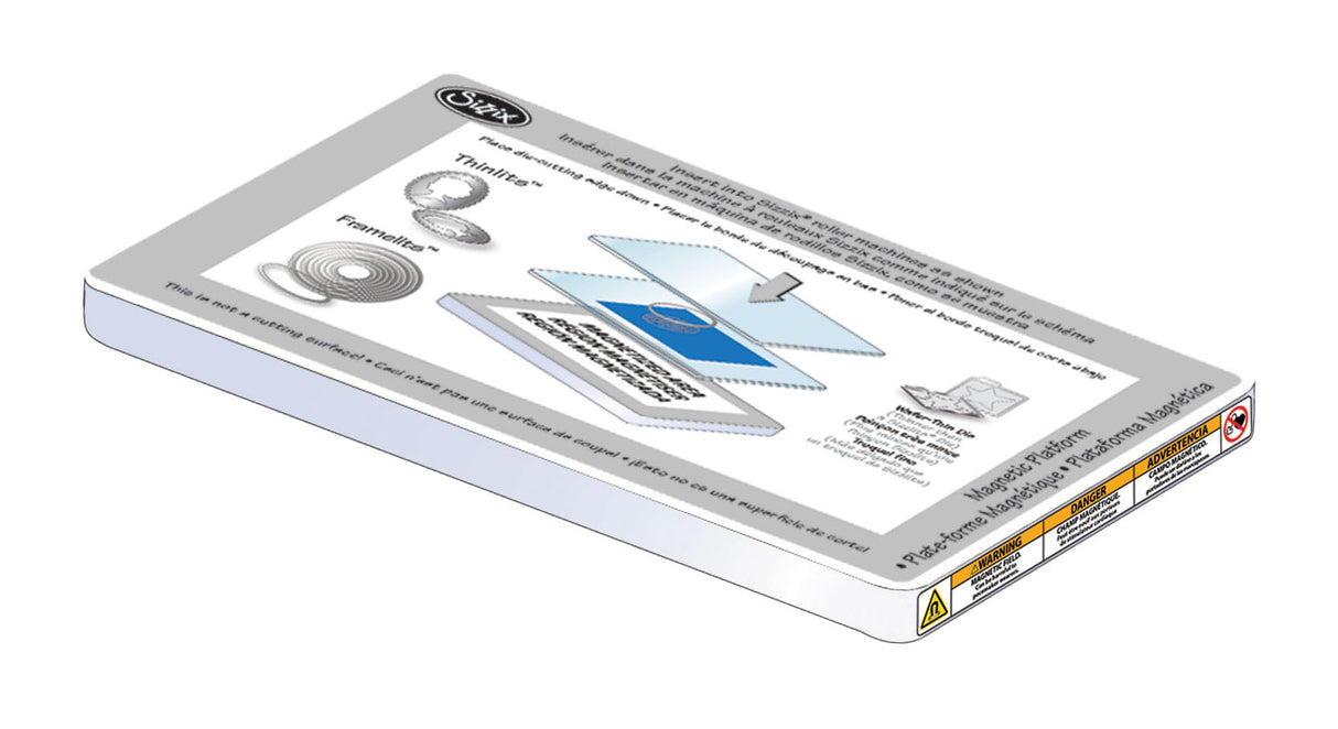 Sizzix • Zubehör magnetische Grundplatte Standard
