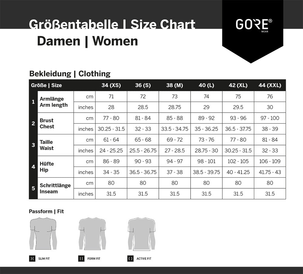 Gorewear Everyday Windstopper® – Damen-Windweste