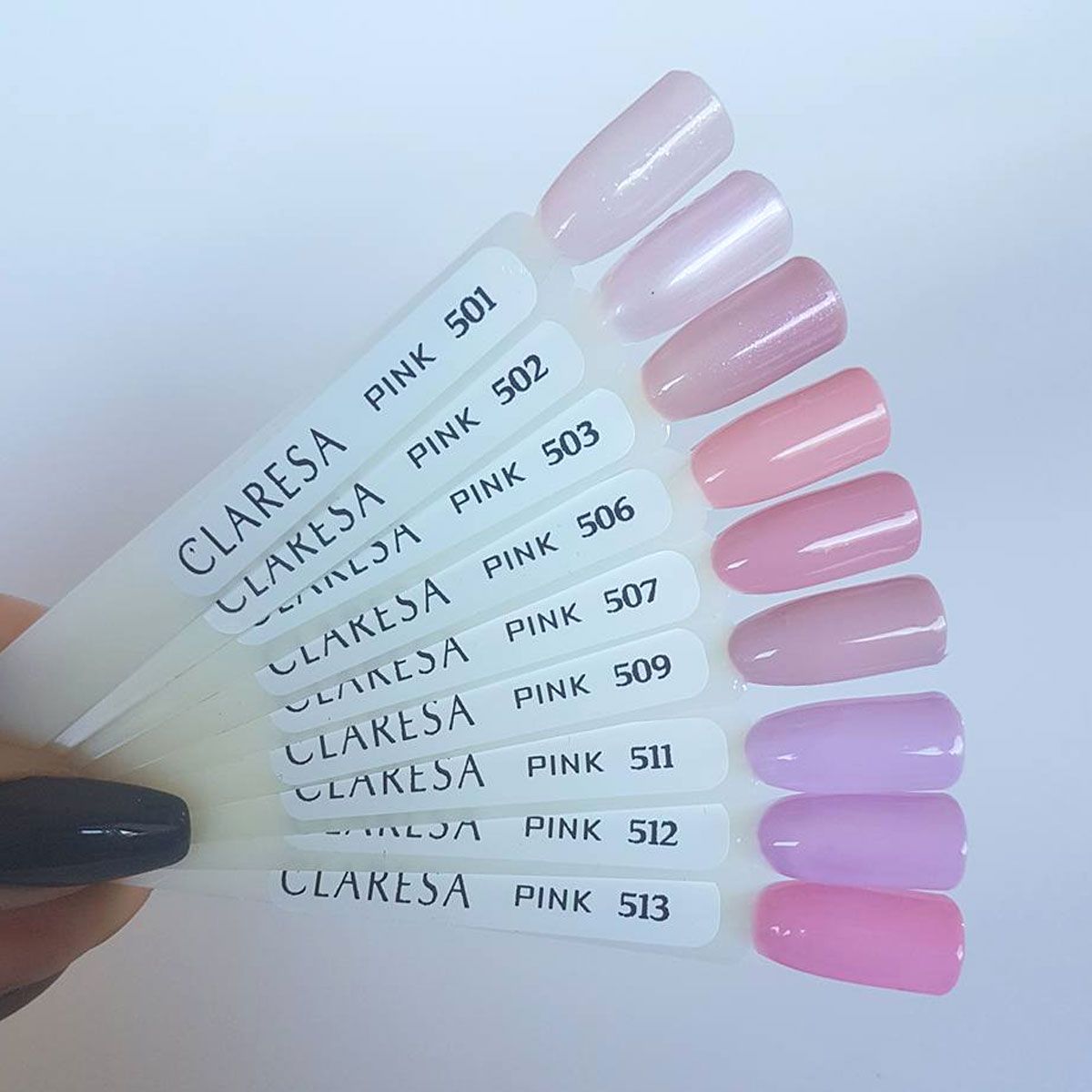 Claresa UV-LED-Gel-Nagellack, 5 ml, Pink 513 Funfair