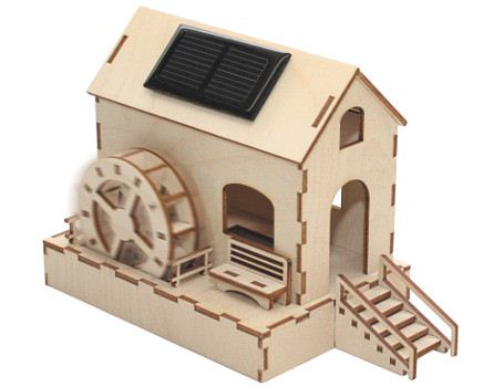 Solexpert Bausatz – Wassermühle mit Solarpanel