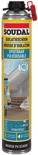 Soudal 155165 spuitbaar isolatieschuim | gunfoam | bus | 700ml