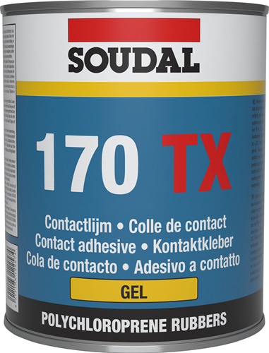 Soudal 170 tx Gel - Kontaktkleber | 5 l - 125779