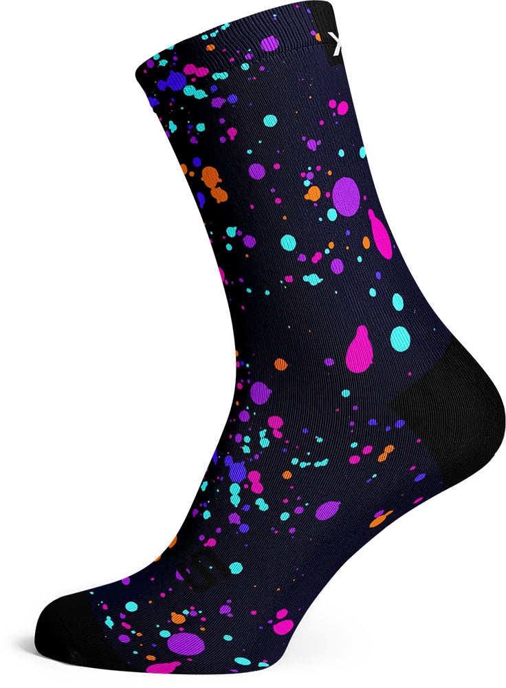 Sox footwear purple splash - socks | m (38-42)