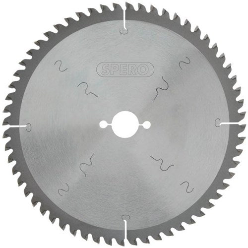 Spero spa-160-60-20 | aluminium hpl en trespa - tct zaagblad | 160mm | 60 tands | asgat 20mm