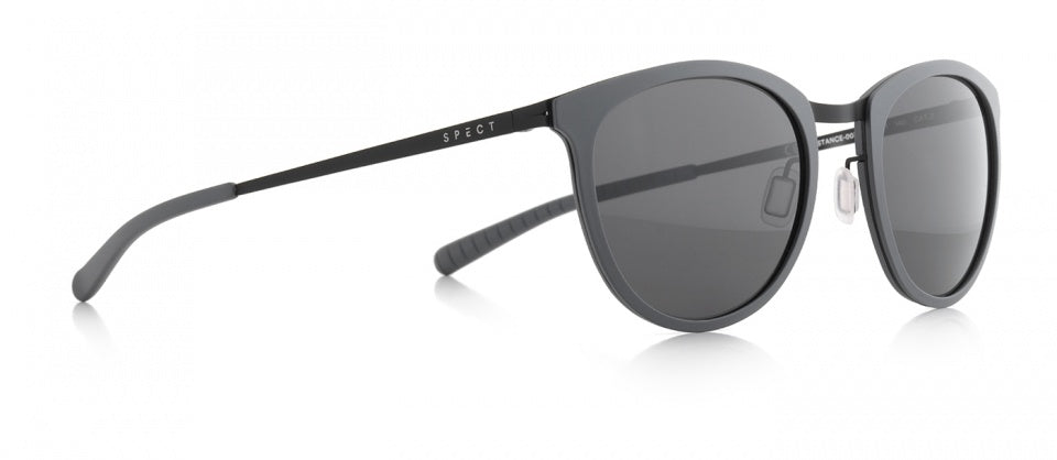 SPECT EYEWEAR SUNGLASSE Haltung Unisex Panto Matte grauer Rauch