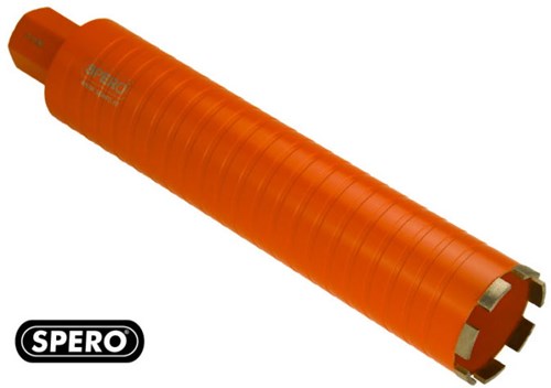 Spero 76mm droog unc softimpact beton diamantboor premium l:350mm - sft-76