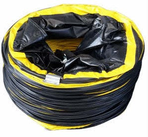 Spero flex luchtslang axiaal ventilator | 300mm x 5mtr incl. slangenklem – sblfd30cx5m