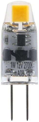 Enzo spl led lamp g4 12v led cob 1watt 2700k led0104