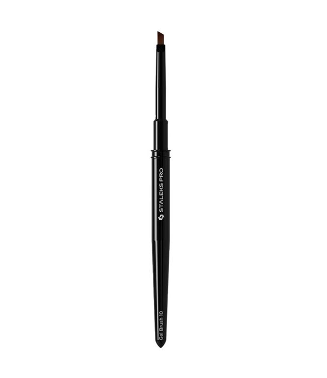 Staleks Pro abgewinkelter Gelpinsel 10