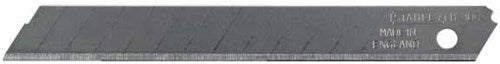 Stanley Handwerkzeuge Abbrechklingen 9 mm – 10 Stück Spender – 0-11-300