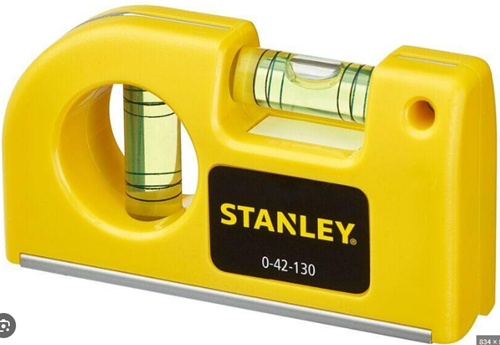Taschenwasserwaage für Handwerkzeuge von Stanley – 0-42-130 – 0-42-130