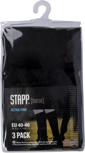 Stapp horse kniekous ultra fine 3-pack 33700 | multicolor | maat 36 - 8719534006922