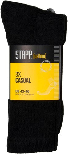 Stapp yellow casual 3-pack sokken 4400 | 499 marine | maat 46 - 38.134.001.02
