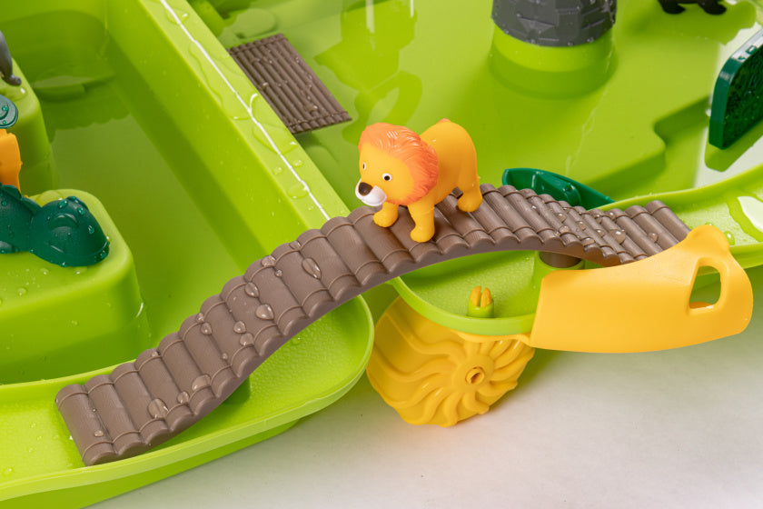 Starplay Jungle Water Fun Toy Case grün 18-teilig