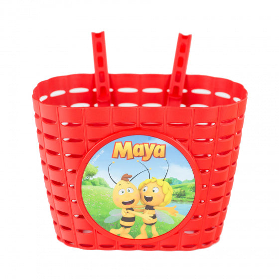 Studio 100 Kinderfahrradkorb Maya de Bee Junior 20 x 13 cm rot