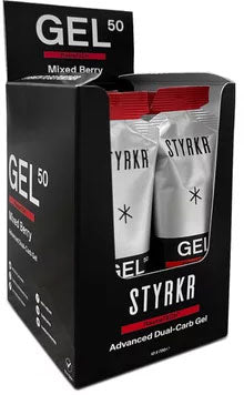 Styrkr Gel50 Dual-Carb Energy Gel 12er Box