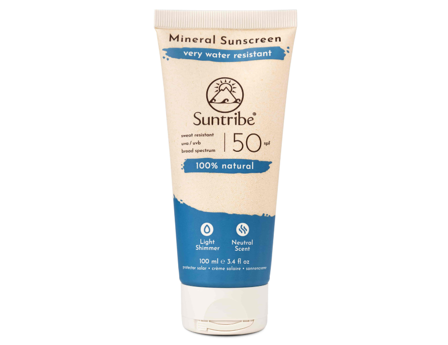 Suntribe Sonnenschutz-Mineral – Lichtschutzfaktor 50 – Körper und Gesicht