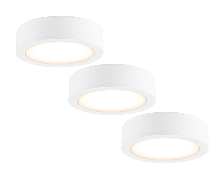 Sylvania Küchenstrahler LED - 3er-Set - 270 lm - IP20 - Weiß