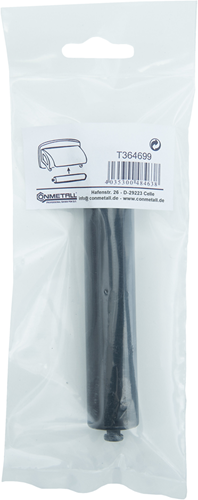 Cornat Ersatzrolle PVC Toilettenpapierhalter schwarz – t364699