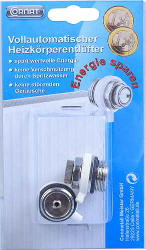 Cornat vollautomatischer Entlüfter (2 Stück) – T593006