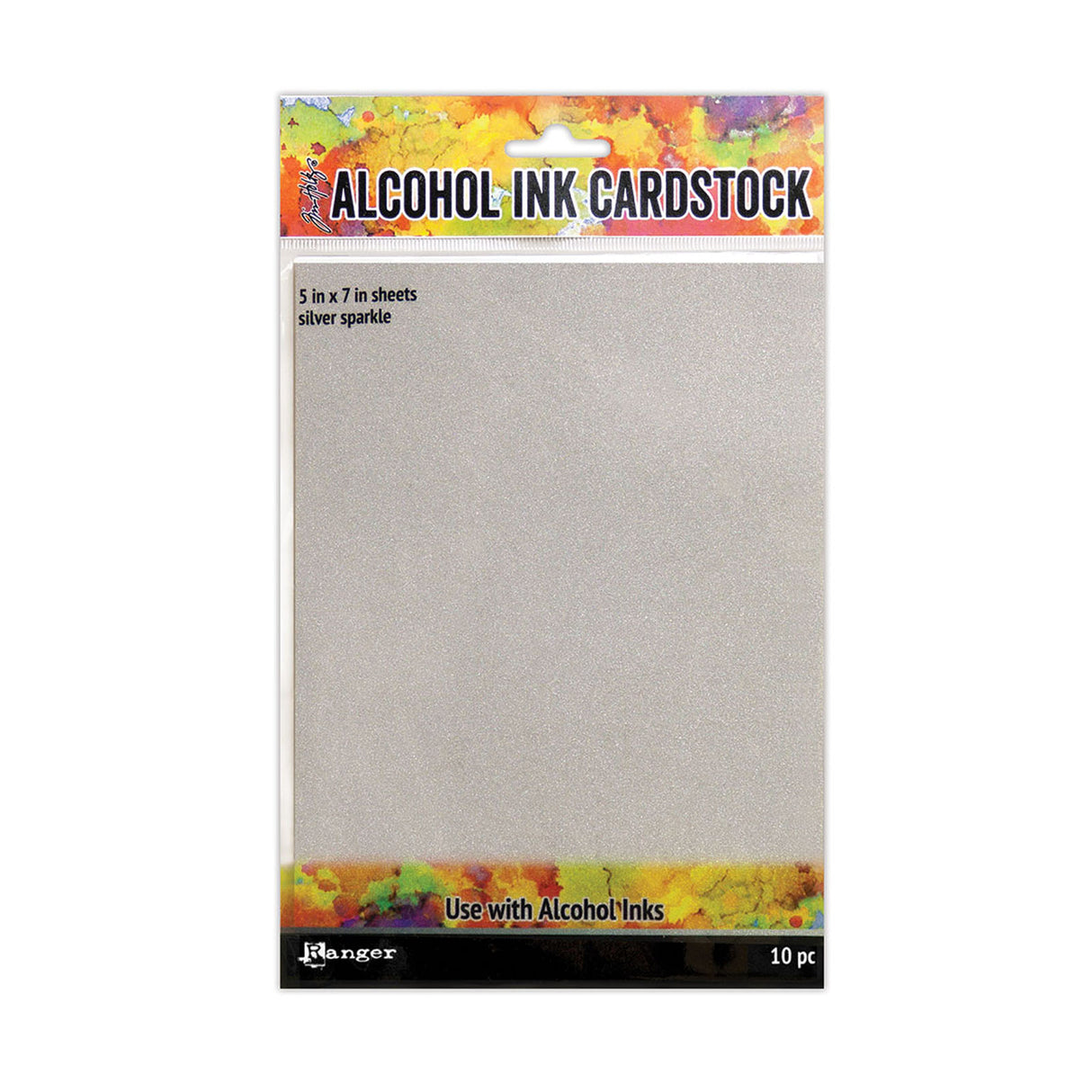Ranger Tinte Ranger • Tim Holtz Alkoholtinte Karton Silber Glitzer