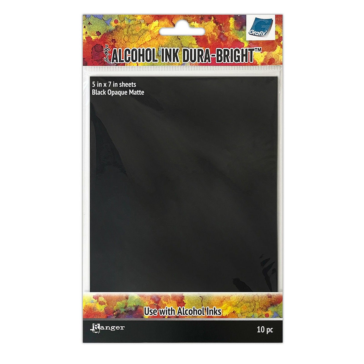 Ranger-Tinte Ranger • Tim Holtz-Alkoholtintenoberflächen, Dura-Bright Black, undurchsichtig, matt