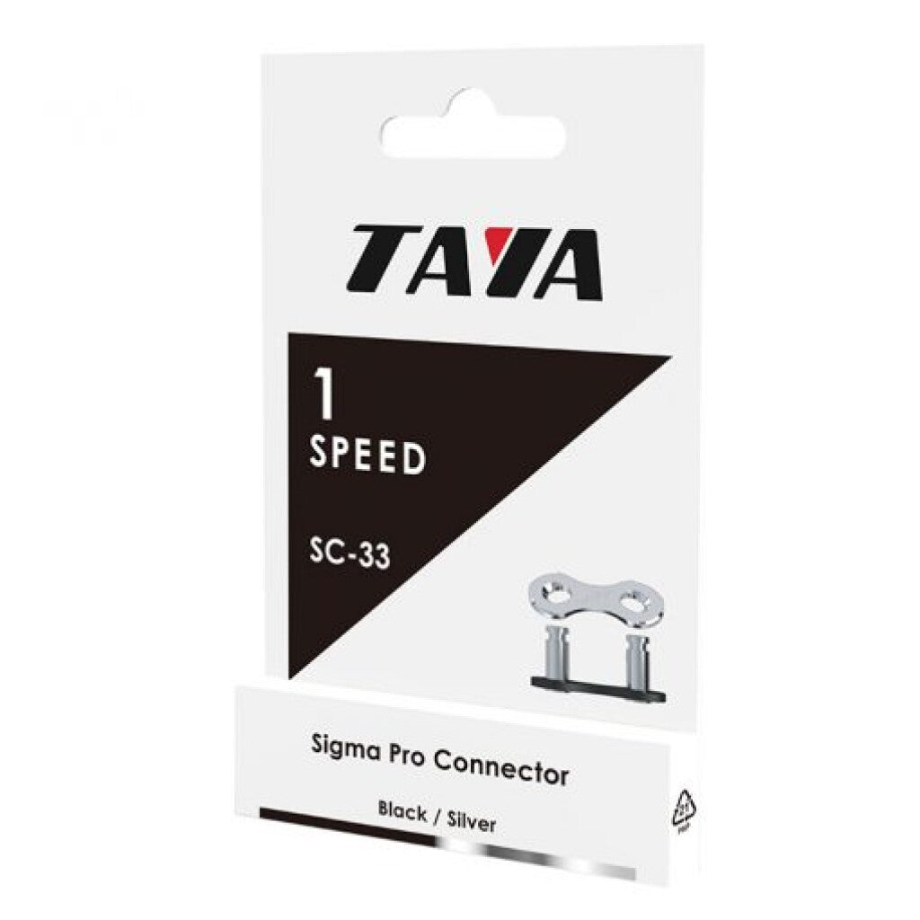 Taya-Kettenglied Sigma SC-33 1 2x1 8", 1-fach, Silber, S. 2