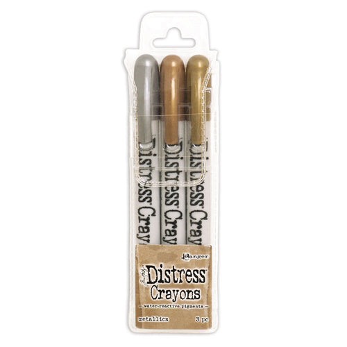 Ranger Ink Ranger • Tim Holtz Distress Buntstifte Set Metallics 3-tlg.