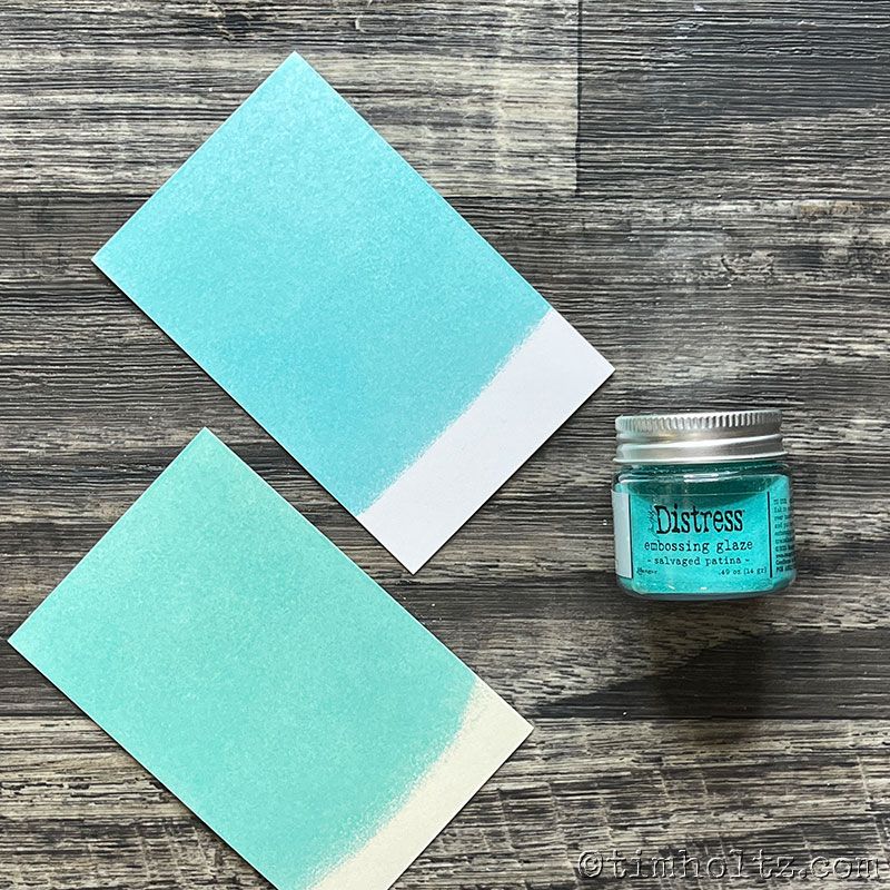 Ranger Tinte Ranger • Tim Holtz Distress Embossing Glasur geborgene Patina
