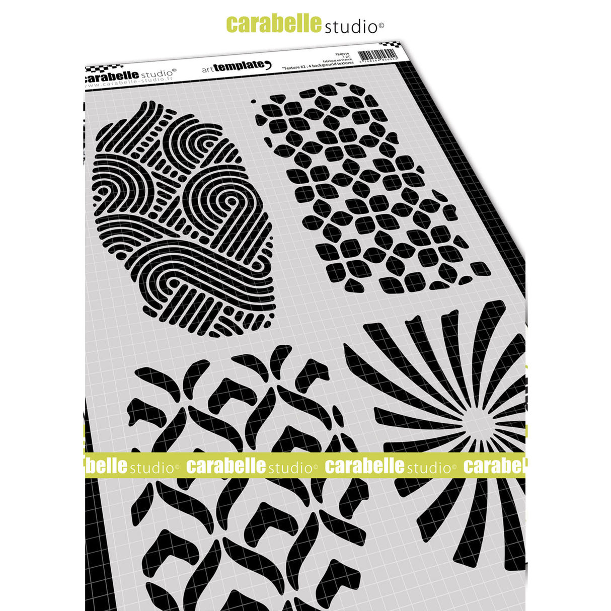 Carabelle Studio • Vorlage A4 #2 4 Hintergrundtexturen