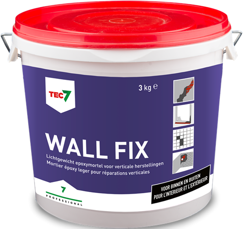 Tec7 Wandbefestigung | leichter Epoxidmörtel | Eimer 3kg - 602830000